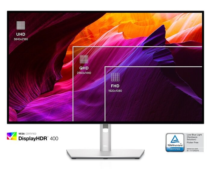 Màn hình Dell UltraSharp 4K U2723QE 27 inch siêu rộng - Sự kết hợp hoàn hảo giữa kích thước và chất lượng.