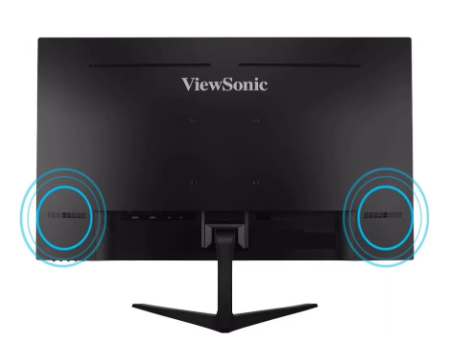 Màn hình ViewSonic VX2719-PC-MHD Gaming cung cấp nhiều tùy chọn kết nối đa dạng như cổng HDMI, DisplayPort, và cổng âm thanh 3.5mm