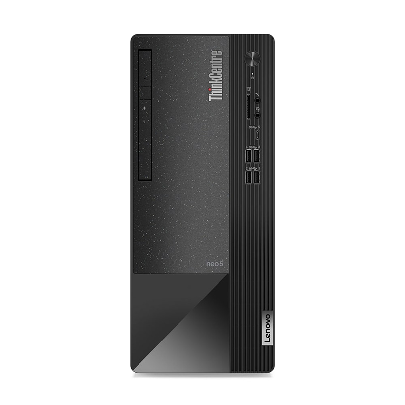 Máy tính để bàn Lenovo ThinkCentre neo 50t được trang bị bộ vi xử lý Intel Core i7-12700 cùng RAM 8GB và ổ SSD 256GB.