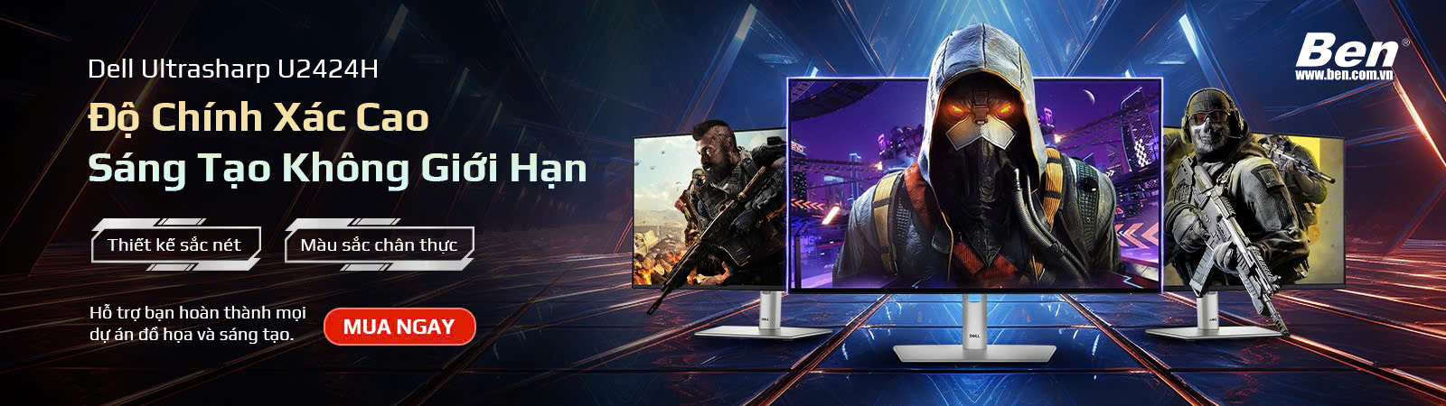 Màn hình máy tính Dell Ultrasharp U2424H