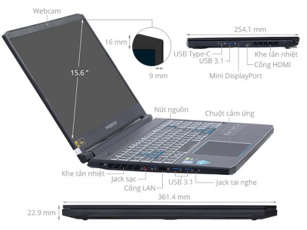 Hình ảnh máy tính xách tay Acer Predator Helios 700